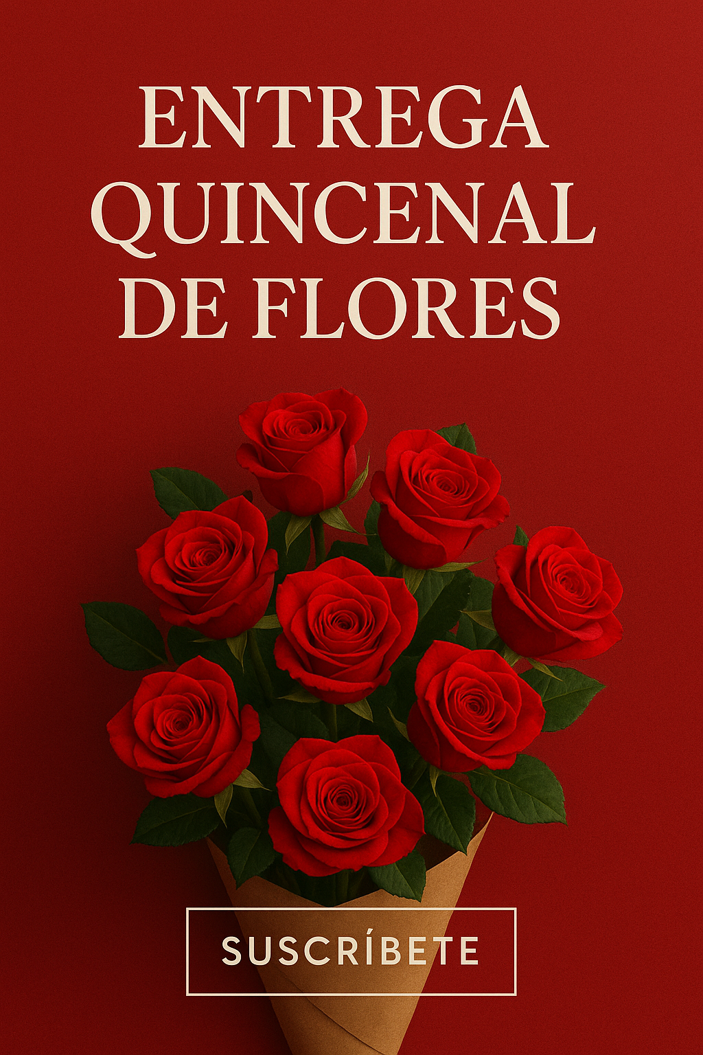 Suscripción Quincenal Premium de Flores